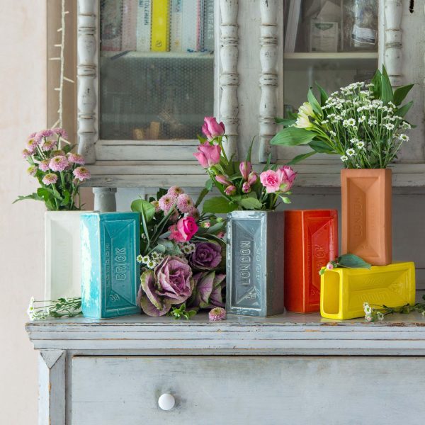 housewarming gift ideas - colourful vases