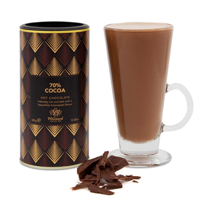 70% cocoa hot chocolate