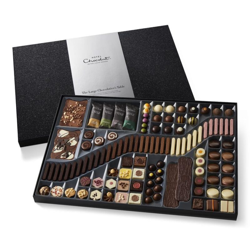 Chocolatier's Table chocolate gift box