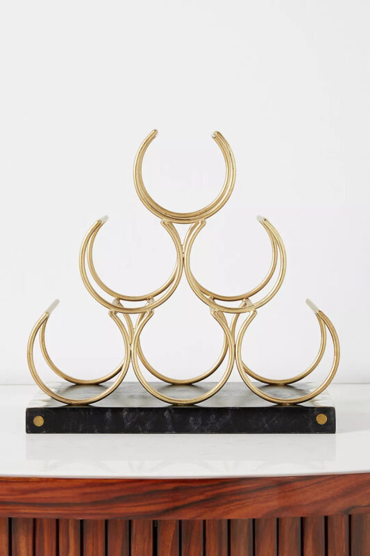 Mother-of-Pearl Inlay Wine Rack – Anthropologie